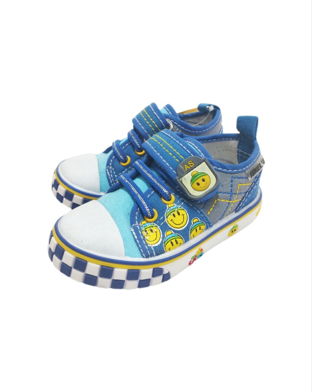 Кеды беж с синим р24 (Вид 2)