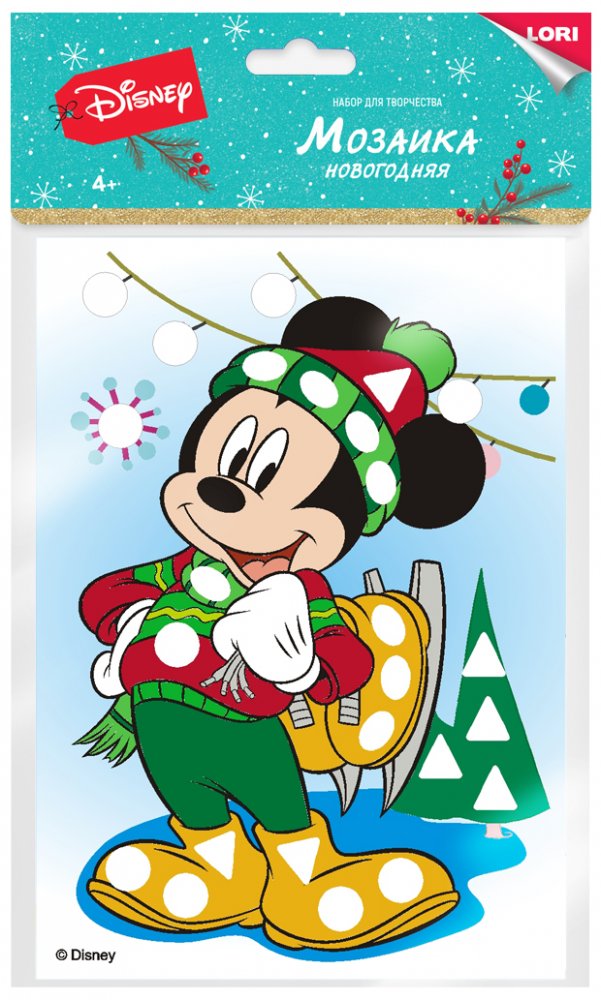 Кмд-040 Новогодняя мозаика Disney Микки Маус (Фото 1)