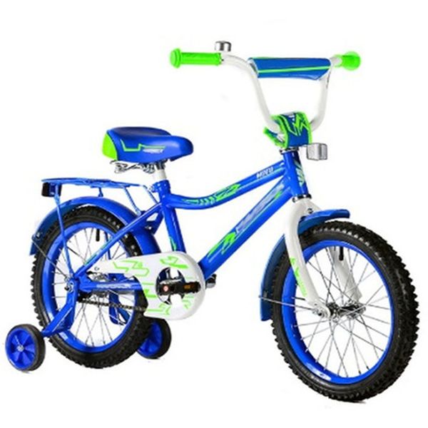 Велосипед 2-х 14 KOTOBIKE Moto синий KT-Moto-14-Blue-750-20