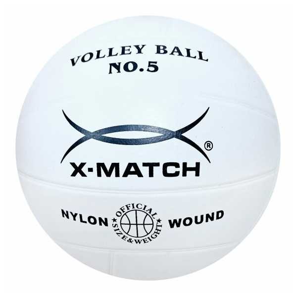 Мяч волейбольный, X-Match, резина (Вид 1)