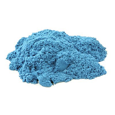Песок Лепа разноцветный голубой