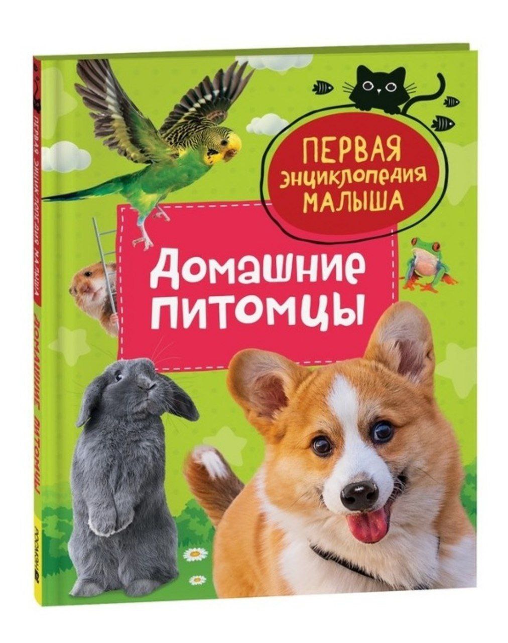 Книга 978-5-353-10384-4 Домашние питомцы. Первая энциклопедия малыша
