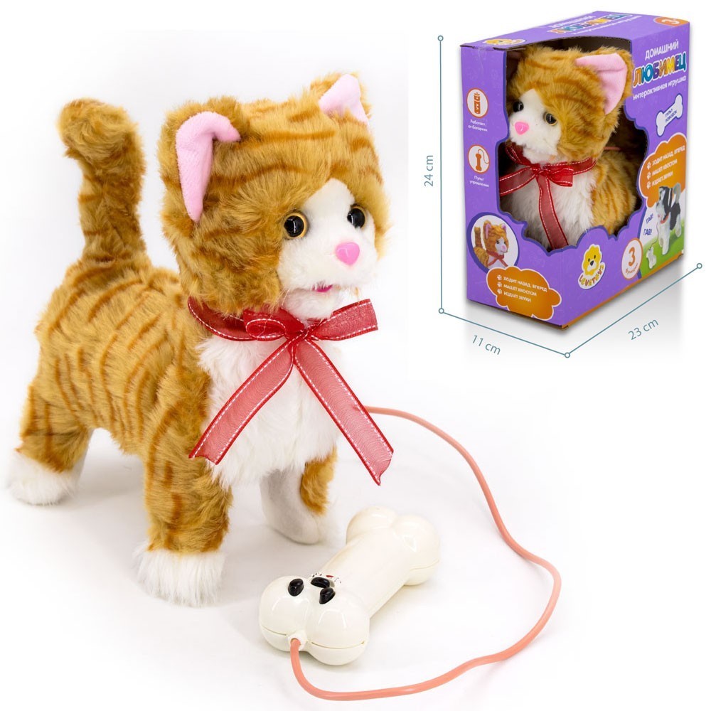 Игрушка на д/у Levatoys YS9502B1 Кошка в кор.