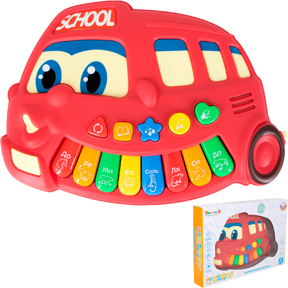 Пианино ZYE-E0477 Музыкальный автобус