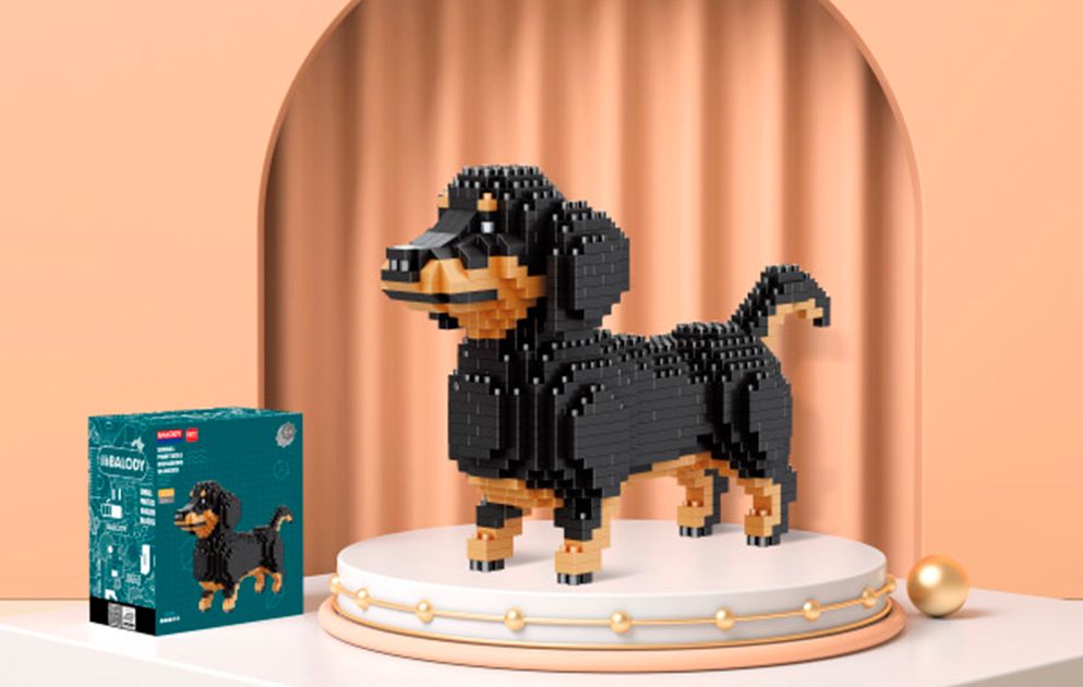 Конструктор 18244 Такса в коробке