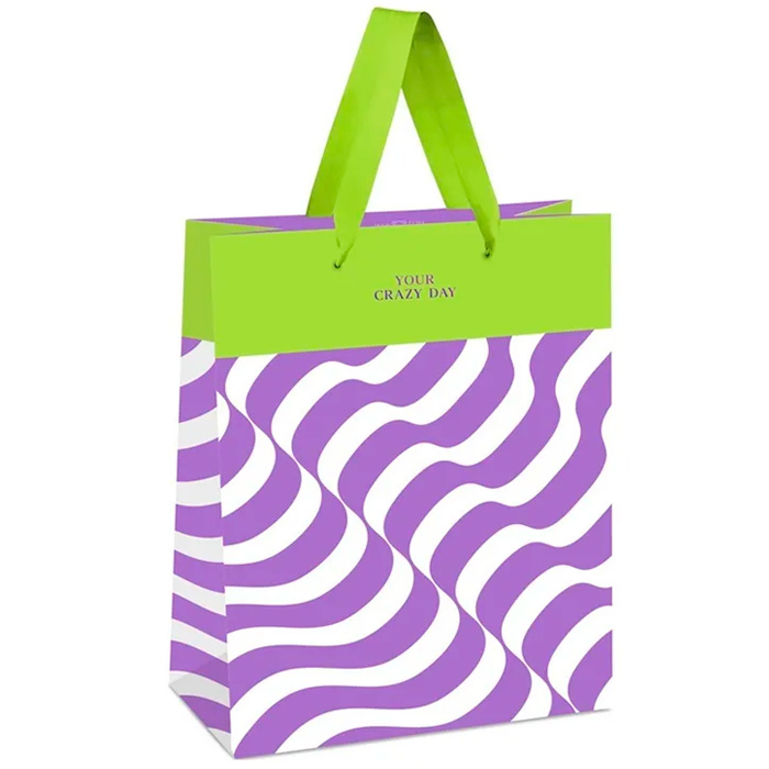 Пакет 18*23*10см MESHU lavender Color Illusion 339790