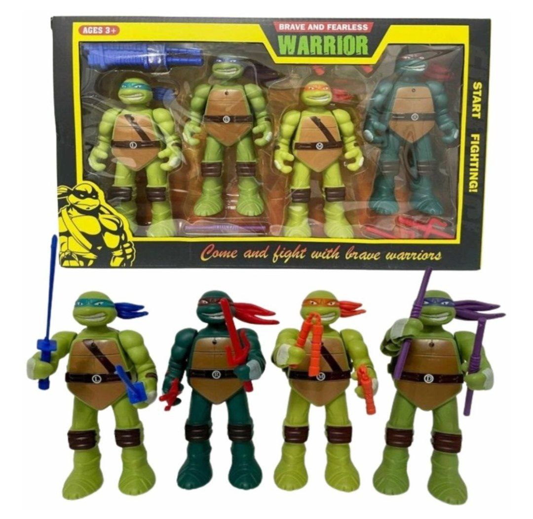 Набор черепашки ниндзя в коробке из 4-х арт.B2-1