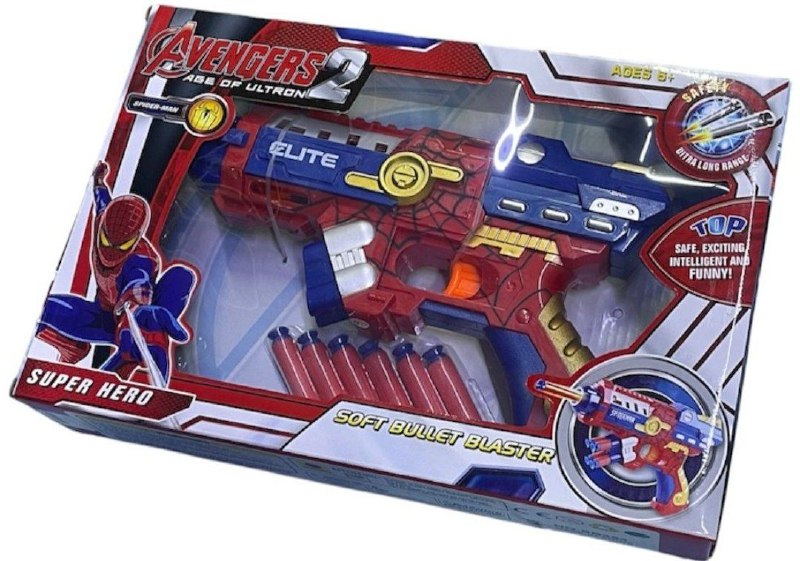 Бластер с мягкими пулями арт.SB354