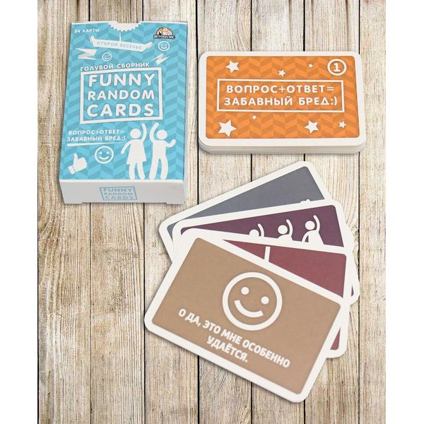 Игра для вечеринок  Funny Random Cards Сборник №3. ТМ Игрополис ИН-0182