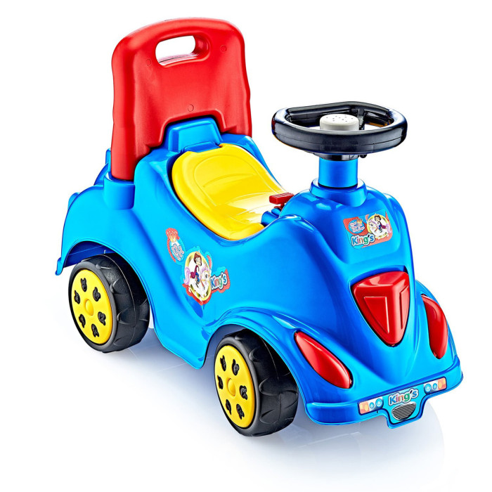 Игрушка Машина-каталка Cool Riders, с клаксоном, син.