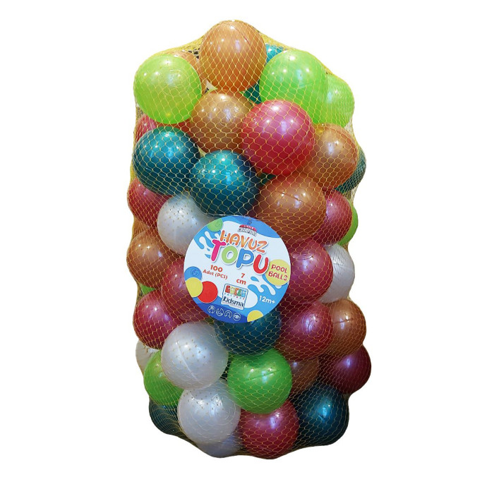 Игрушка Набор шариков перламутр 7 см, 100 шт. (Вид 1)
