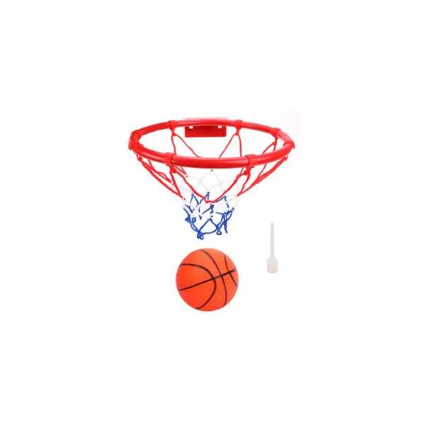 Набор для игры в баскетбол Профи, кольцо металл 25 см, мяч, игла для насоса, крепление