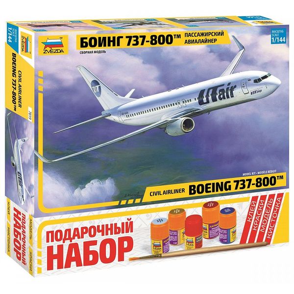 Сб.модель 7019ПН Самолет Боинг 737-800 (Вид 2)