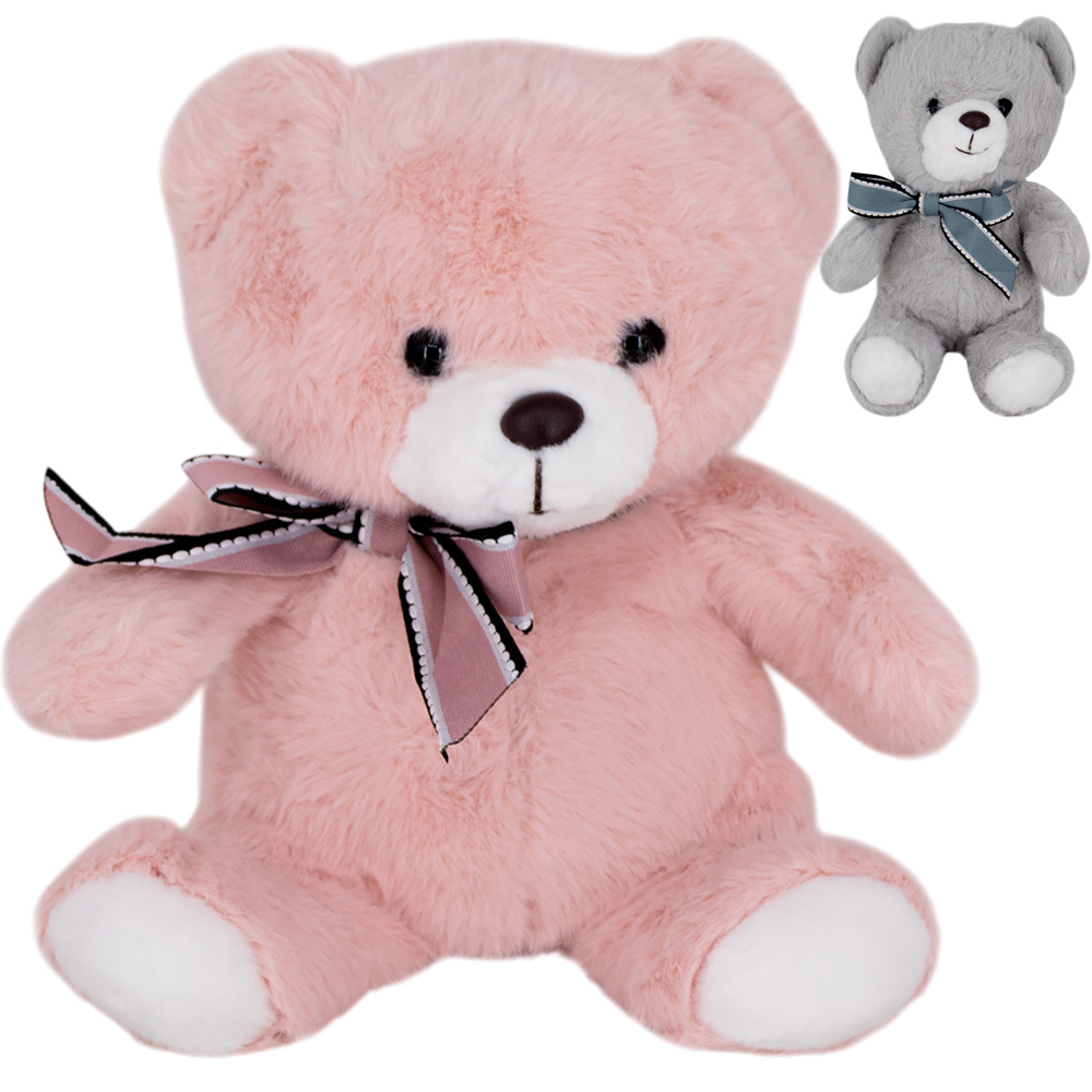 Мишка 20 см с бантом FG250327016C цвет в ассортименте