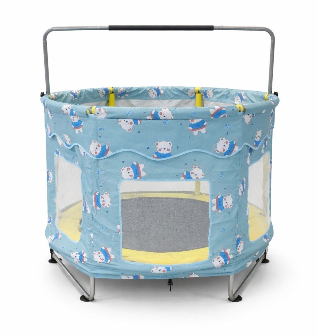 Манеж-батут 55