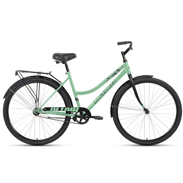 Велосипед 28 Altair City Low 1 ск 19-20 г (19 Зеленый/Серый/RBKT0YN81010)