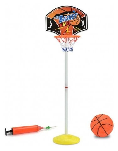 Набор напольный баскетбол, стойка высота 105 см, щит, мяч, насос, коробка (Вид 1)