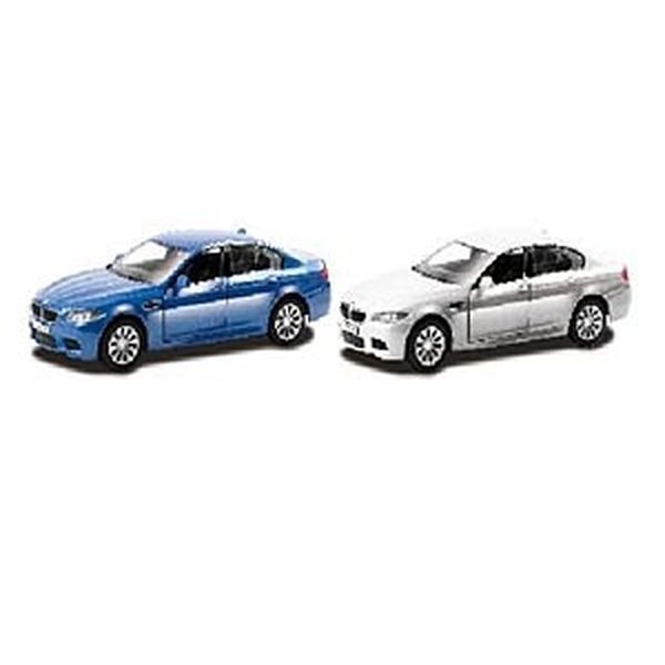 АВТОДРАЙВ. Модель машины масштаб 1:32 BMW M5 (глянцевая, синяя, белая) (Арт. И-1219) (Вид 1)