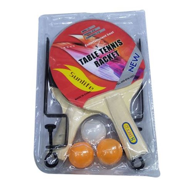 Набор д/настольного тенниса (2 ракетки 25см+сетка+шарики),  арт. 200176537