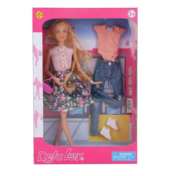 Кукла DEFA Lucy Городской стиль (29 см, одежда, аксесс.) (Вид 3)