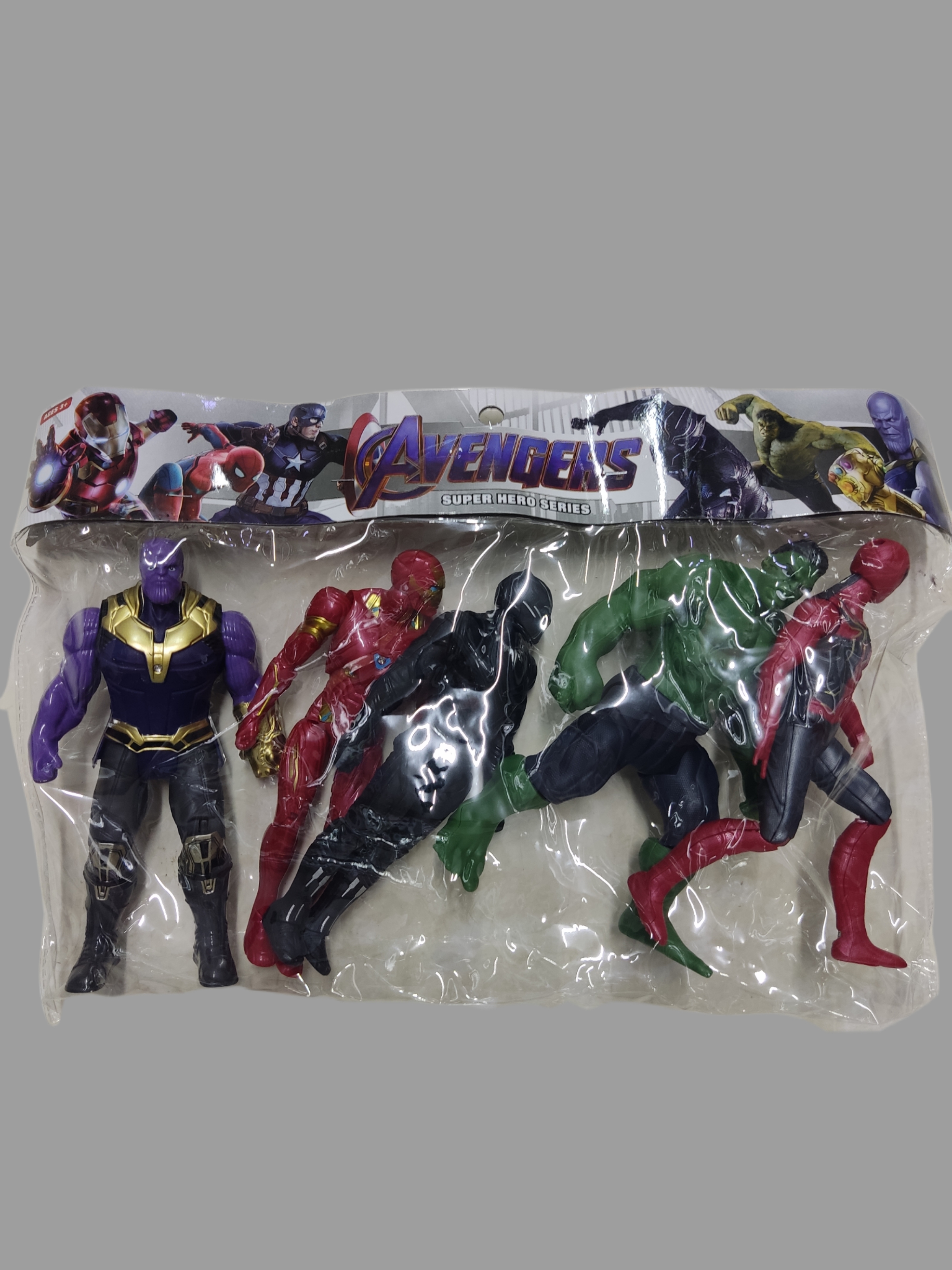 Супергерои набор в пакете из 5 W18A