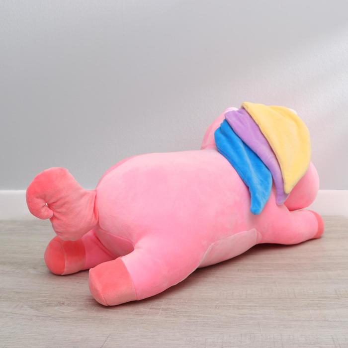 Мягкая игрушка Единорог с пледом, цвет розовый 5538838 (Вид 4)