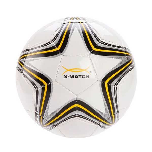 Мяч футбольный X-Match, 2 слоя PVC, камера резина, машин.обр.