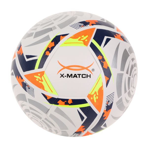 Мяч футбольный X-Match, ламинированный, PU, размер 5, 400 г.