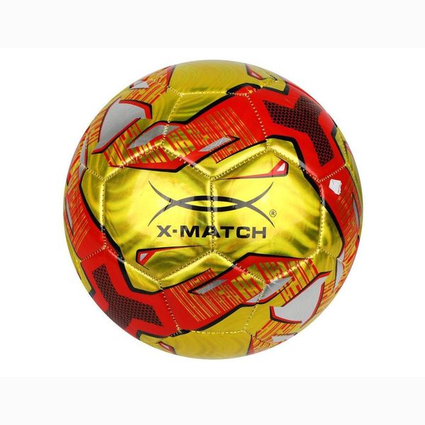 Мяч футбольный X-Match, 1 слой PVC, металлик (Вид 1)