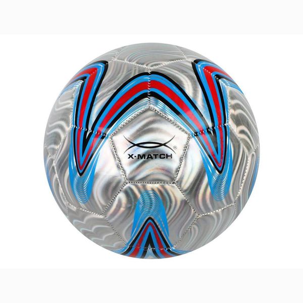 Мяч футбольный X-Match, 1 слой PVC, металлик (Вид 1)