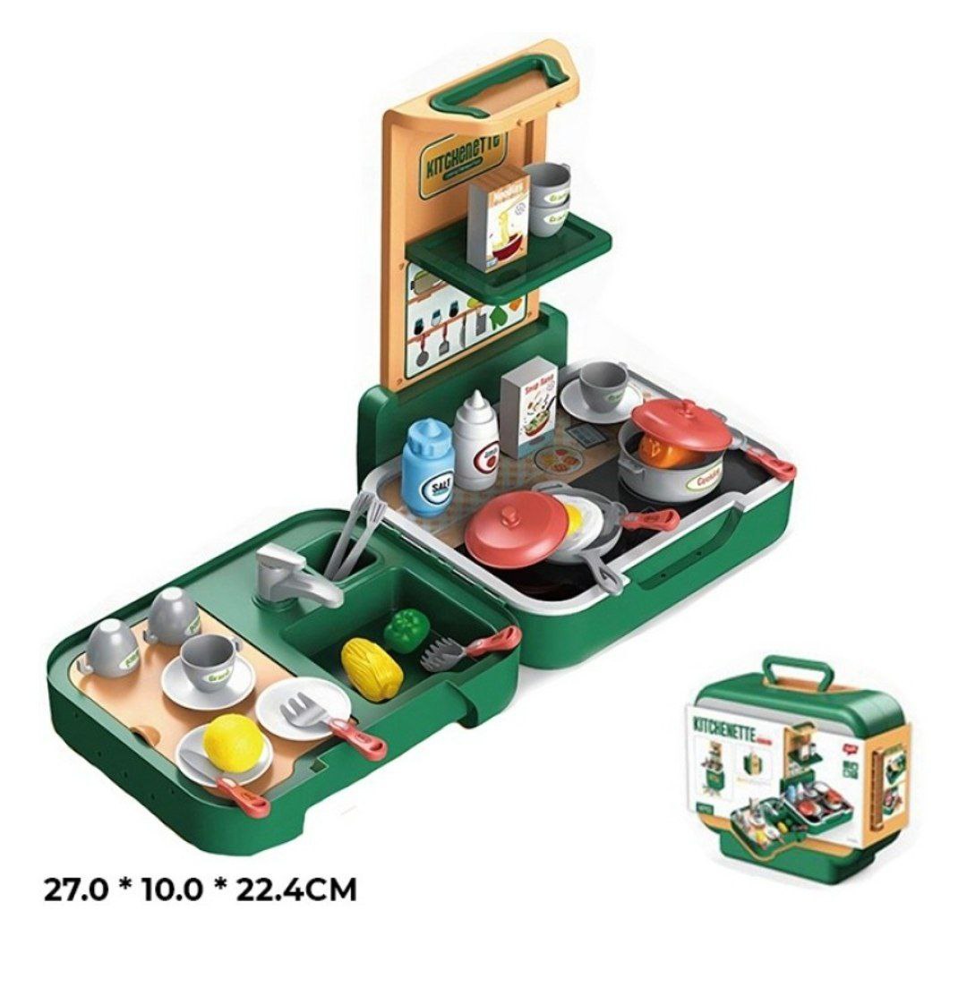 Набор в чемодане кухня арт.25735