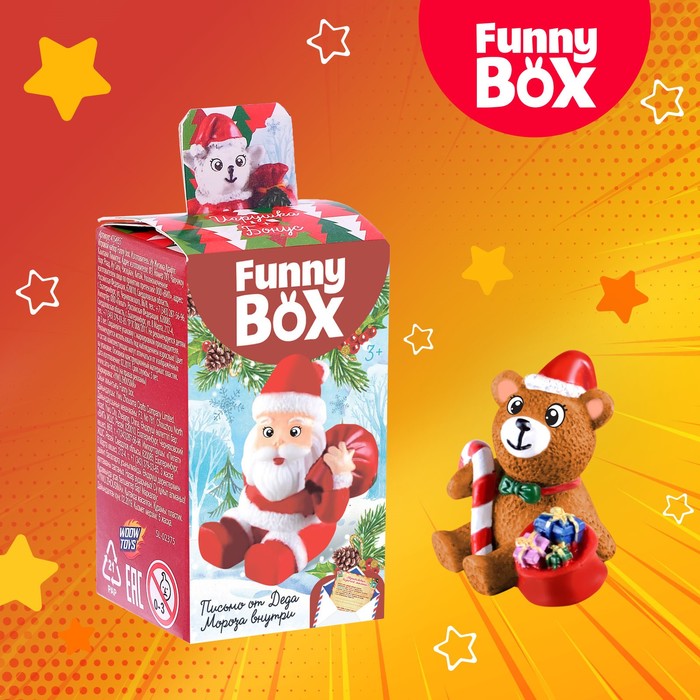 Набор для детей Funny Box Новый Год Набор: письмо, инструкция, МИКС    4154955