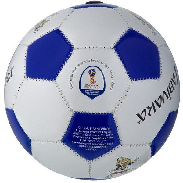 Мяч сувенирный FIFA 2018 Забивака 12см (Вид 1)