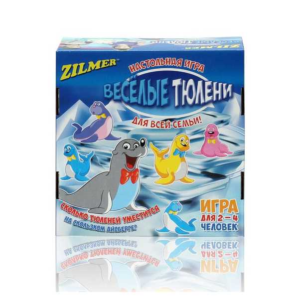 Настольная игра для детей и всей семьи Zilmer Весёлые тюлени (Вид 2)