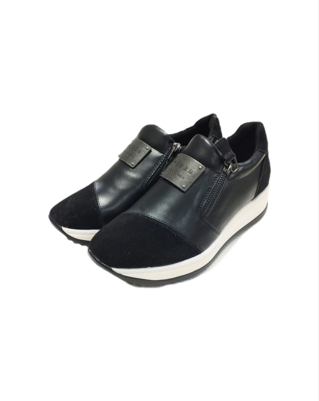 Полуботинки (33-38) черный (8) 578103/03-01 р35