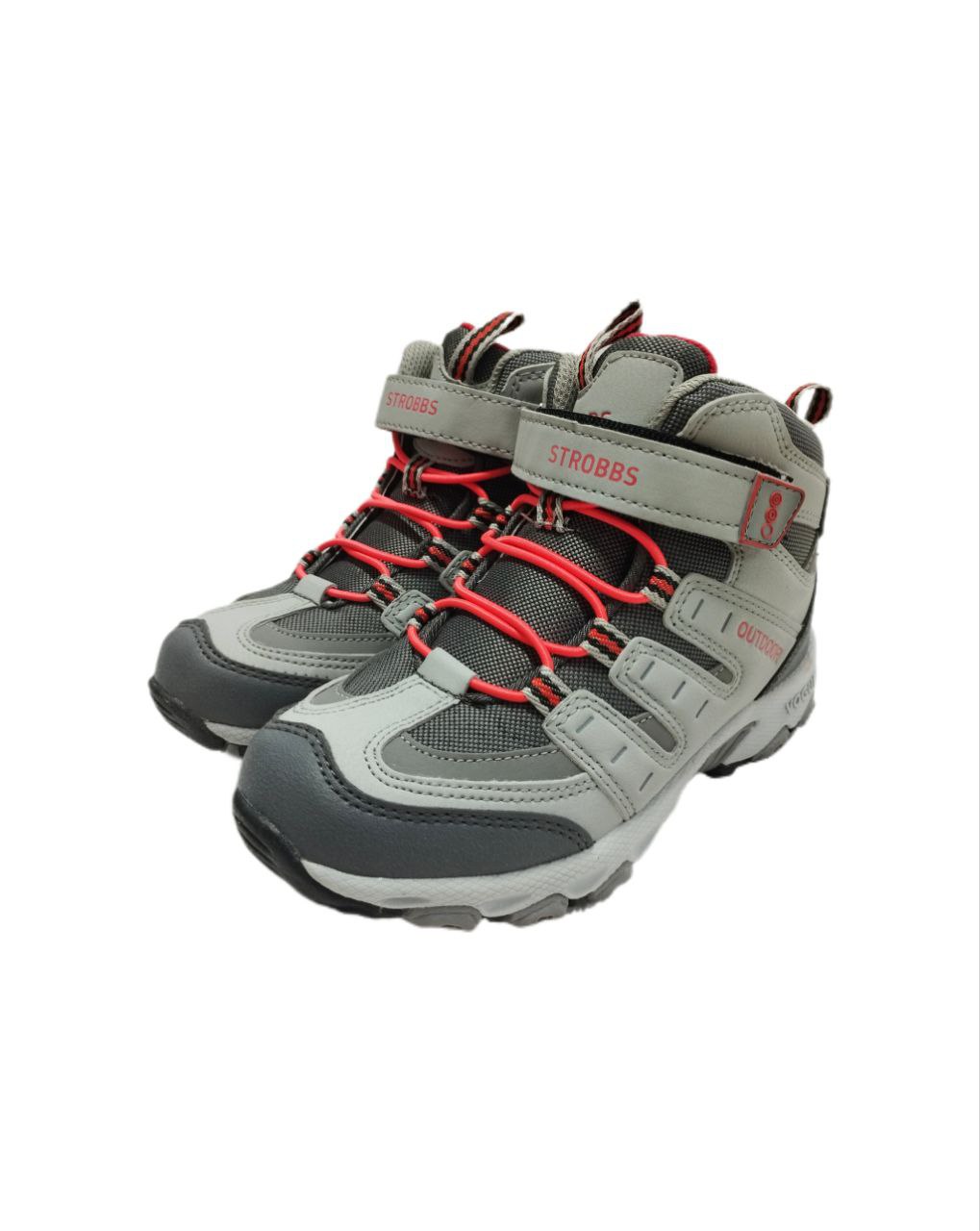 Ботинки серый (8) N1839-4 р33