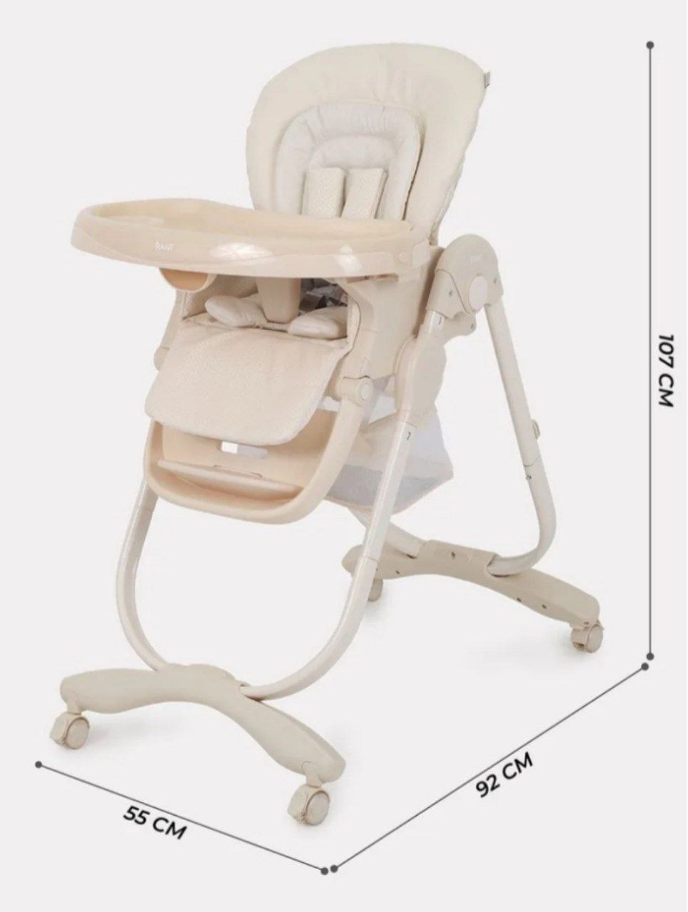 Стульчик для кормления CAFE RH300 Light Beige (Вид 3)