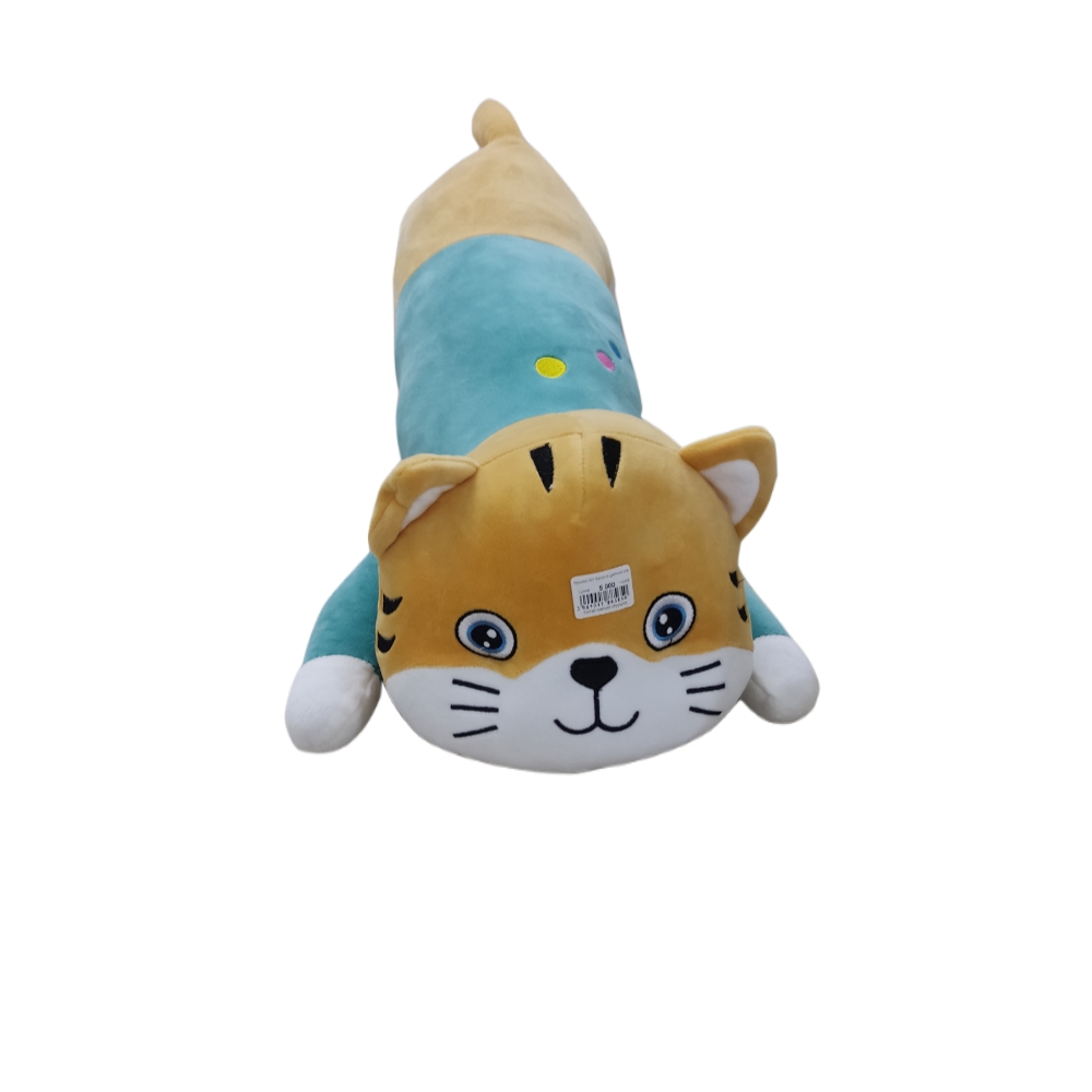 Мягкая игрушка Кот батон в цветной кофте 70см (Вид 1)