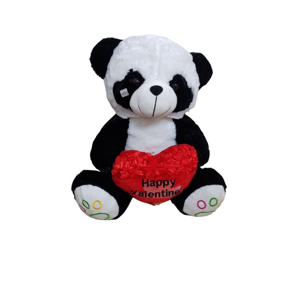 Мягкая игрушка Панда с сердцем 55см (Вид 2)