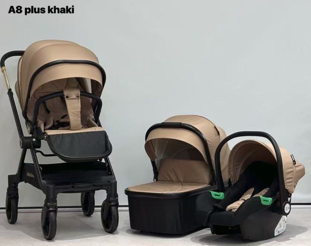 Коляска khaki арт.A8+khaki babiole
