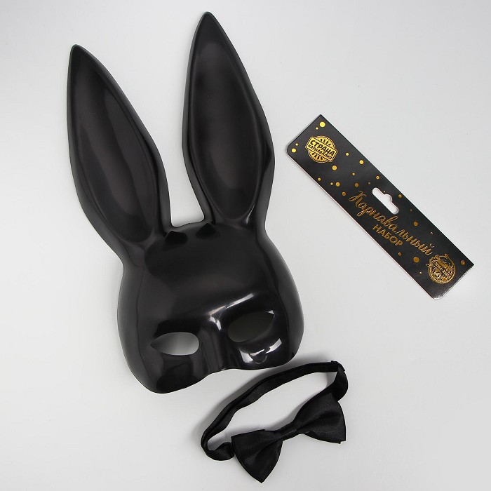 Карнавальный набор Послушная зайка маска, бабочка   5169387