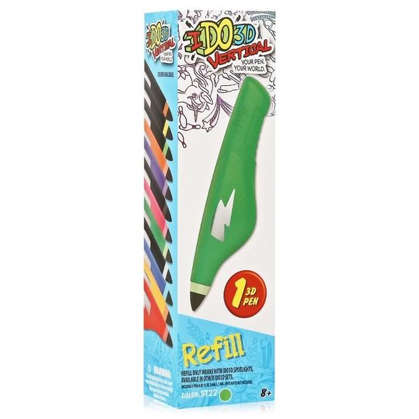 Картридж для 3Д ручки Вертикаль зеленый