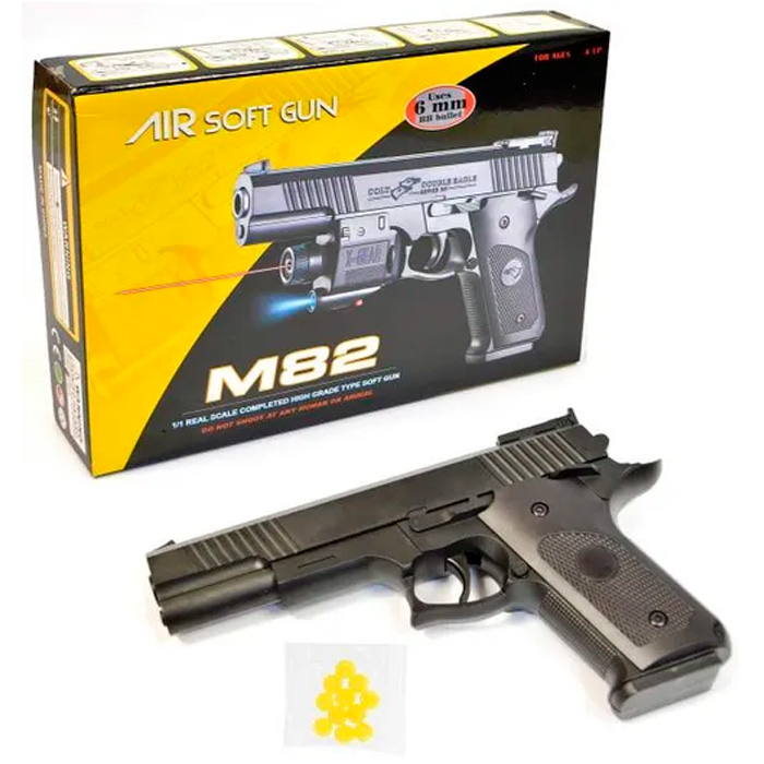 Пистолет пневм. M82A в кор.100002802 /96/ (Вид 1)