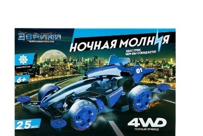 ЭВРИКИ Электронный конструктор Ночная молния, 4WD,  №SL-01180   3102428 (Вид 2)