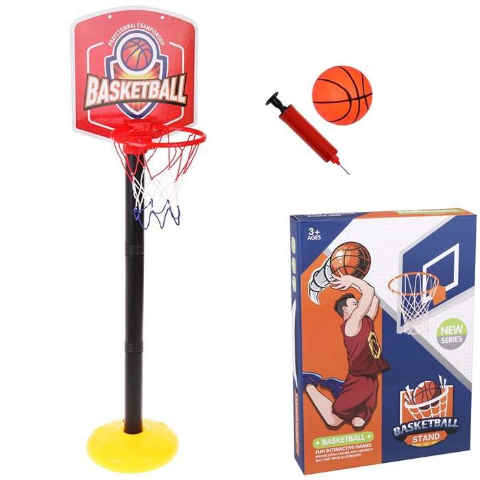 Наборы для игры в баскетбол щит  с кольцом, мяч ф11, насос с иглой