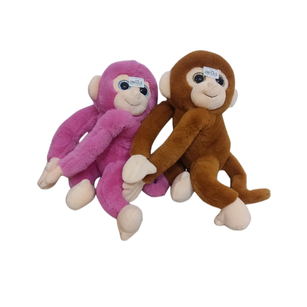 Мягкая игрушка обезьяна с липучками