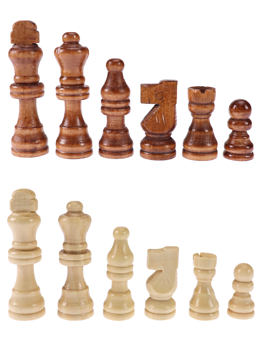 Фигуры деревянные (7,8Х3,4 см) в коробке (Арт. AN03231) (Вид 1)