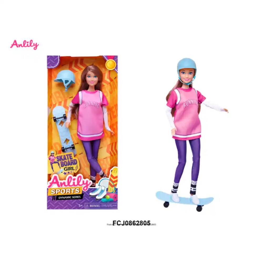 Кукла 98007 Anlily на скейте в кор. (Вид 1)