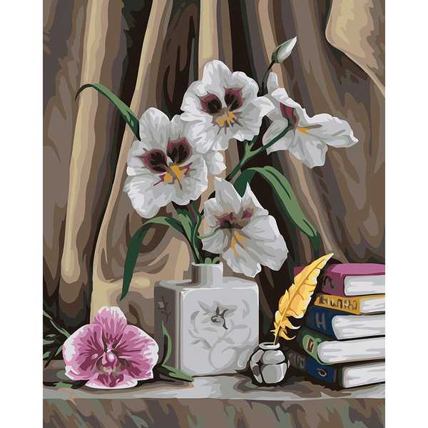 Картина по номерам Орхидеи 40*50