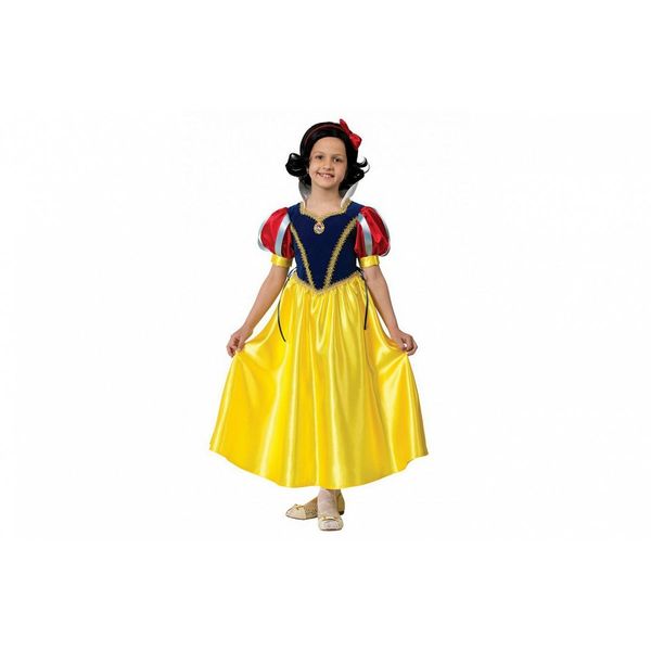 Карнавальный костюм детский Белоснежка (р-р 34; комплект: парик, платье)